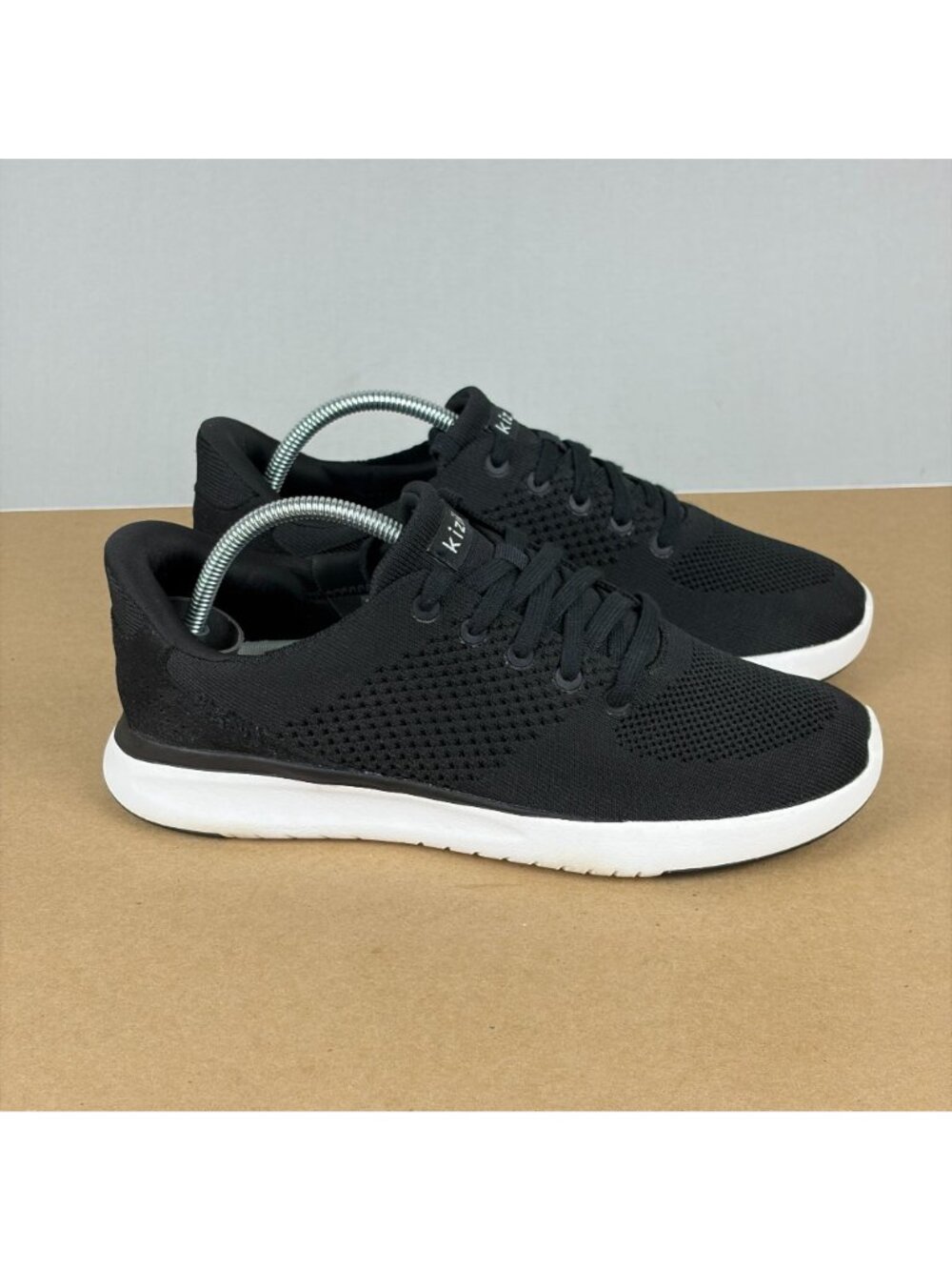Kizik Lima Handsfree Athletic Shoes Sneakers Womens 8 Wide Black Unisex Mesh - Picture 3 of 10